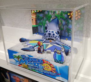 Super Mario Sunshine Cubic Diorama