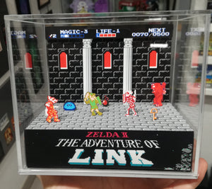 Zelda 2 Cubic Diorama