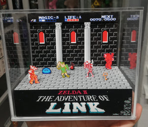 Zelda 2 Cubic Diorama