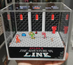 Zelda 2 Cubic Diorama