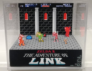 Zelda 2 Cubic Diorama