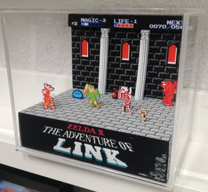 Zelda 2 Cubic Diorama