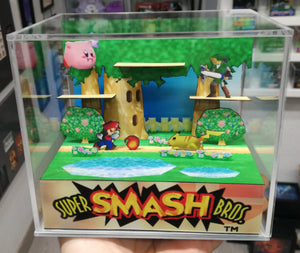 Super Smash Bros 64 Cubic Diorama