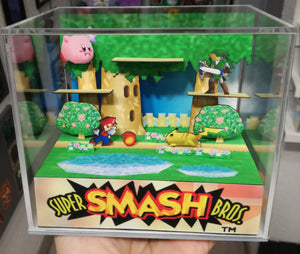 Super Smash Bros 64 Cubic Diorama