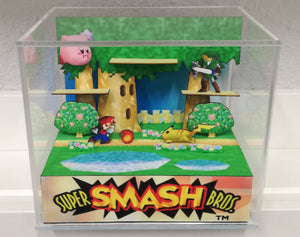 Super Smash Bros 64 Cubic Diorama