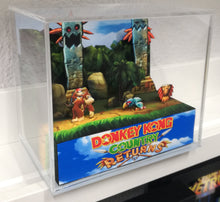 Load image into Gallery viewer, Donkey Kong Country Returns Cubic Diorama