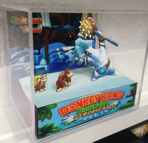 Donkey Kong Country Tropical Freeze Cubic Diorama