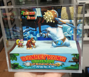 Donkey Kong Country Tropical Freeze Cubic Diorama