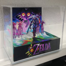 Load image into Gallery viewer, Zelda Majoras Mask Fierce Deity Cubic Diorama