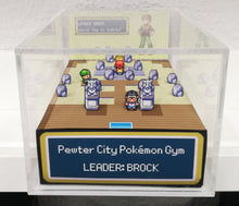 Load image into Gallery viewer, Pokemon Fire Red/Leaf Green Gym Pewter City Cubic Diorama