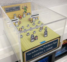 Load image into Gallery viewer, Pokemon Fire Red/Leaf Green Gym Vermilion City Cubic Diorama