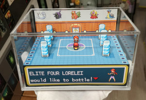 Pokemon Elite Four Arena Lorelei Cubic Diorama