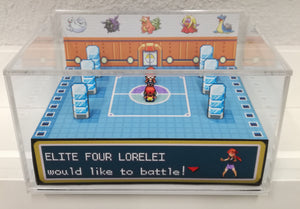 Pokemon Elite Four Arena Lorelei Cubic Diorama