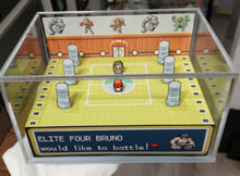 Load image into Gallery viewer, Pokemon Elite Four Arena Bruno Cubic Diorama