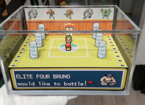 Pokemon Elite Four Arena Bruno Cubic Diorama