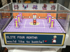 Pokemon Elite Four Arena Agatha Cubic Diorama