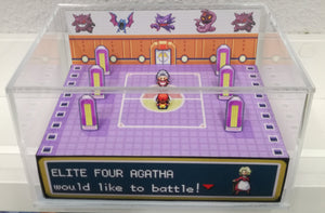 Pokemon Elite Four Arena Agatha Cubic Diorama