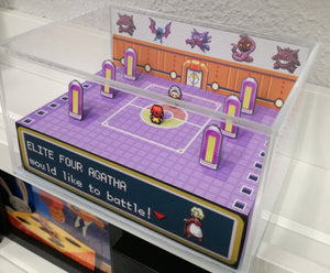 Pokemon Elite Four Arena Agatha Cubic Diorama