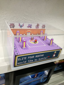 Pokemon Elite Four Arena Agatha Cubic Diorama