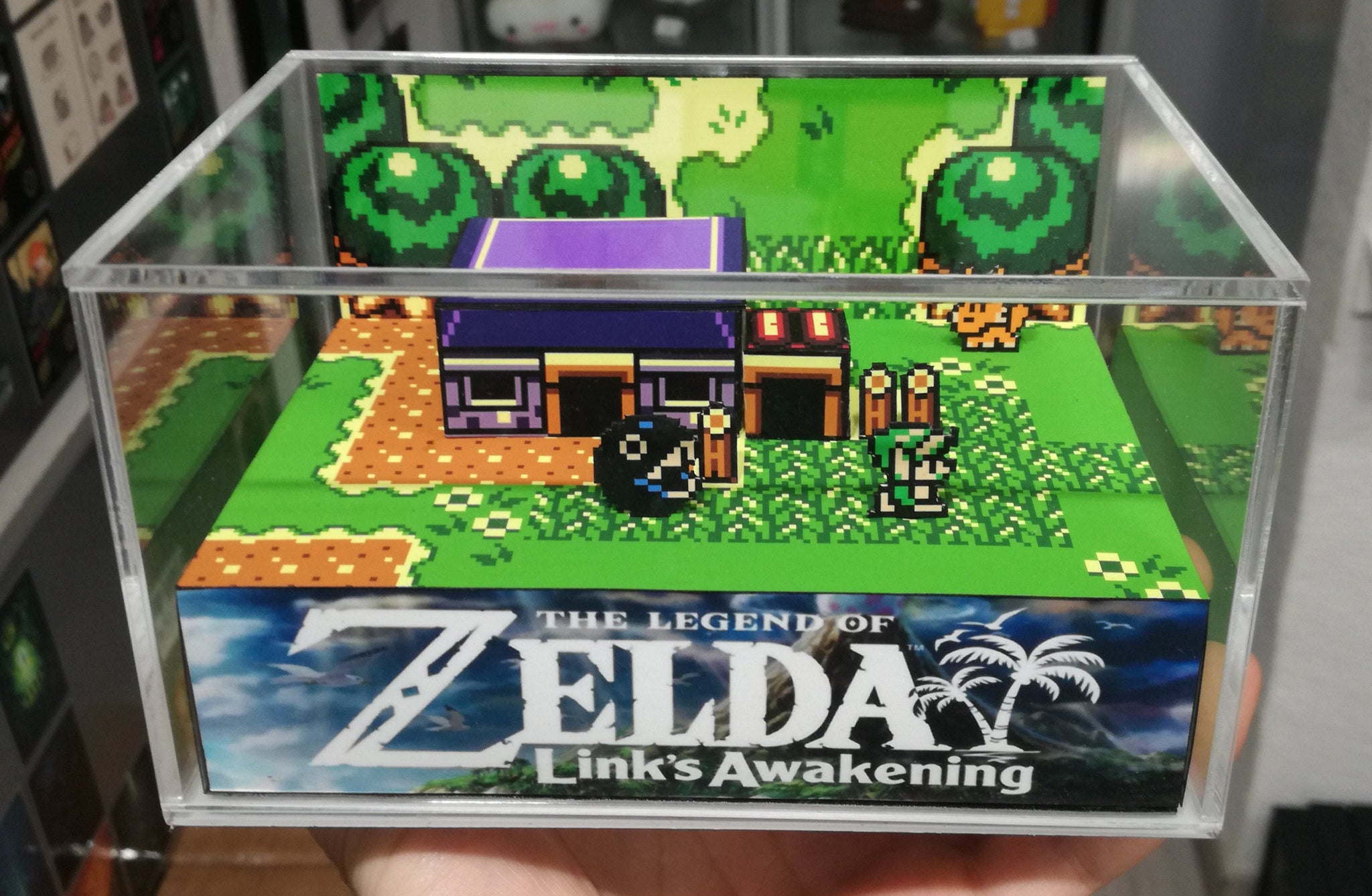 ZELDA LINK'S AWAKENING - Game Cube Diorama – Gamercubes