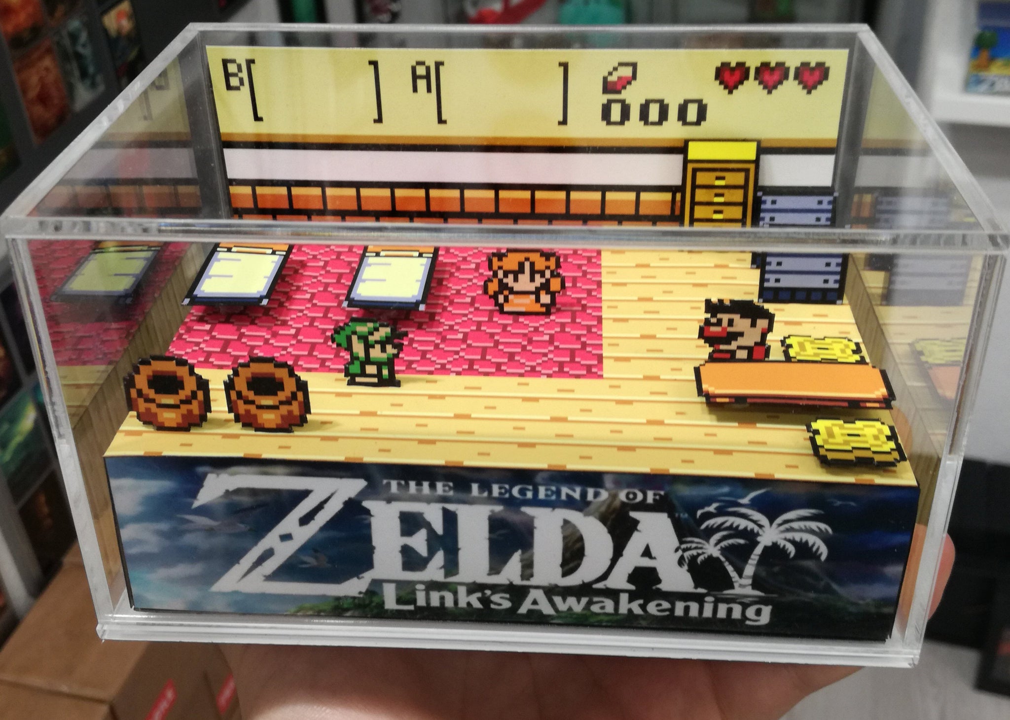 ZELDA LINK'S AWAKENING - Game Cube Diorama – Gamercubes