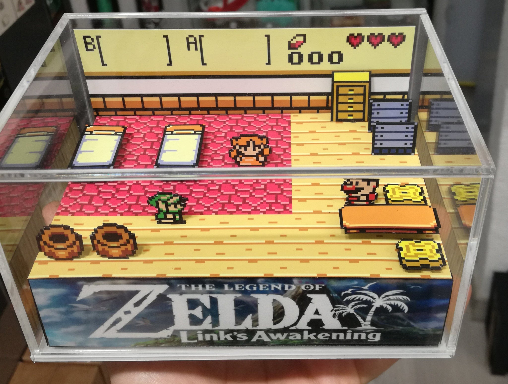 ZELDA LINK'S AWAKENING - Game Cube Diorama – Gamercubes