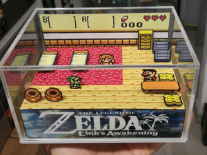 Zelda Links Awakening House Cubic Diorama