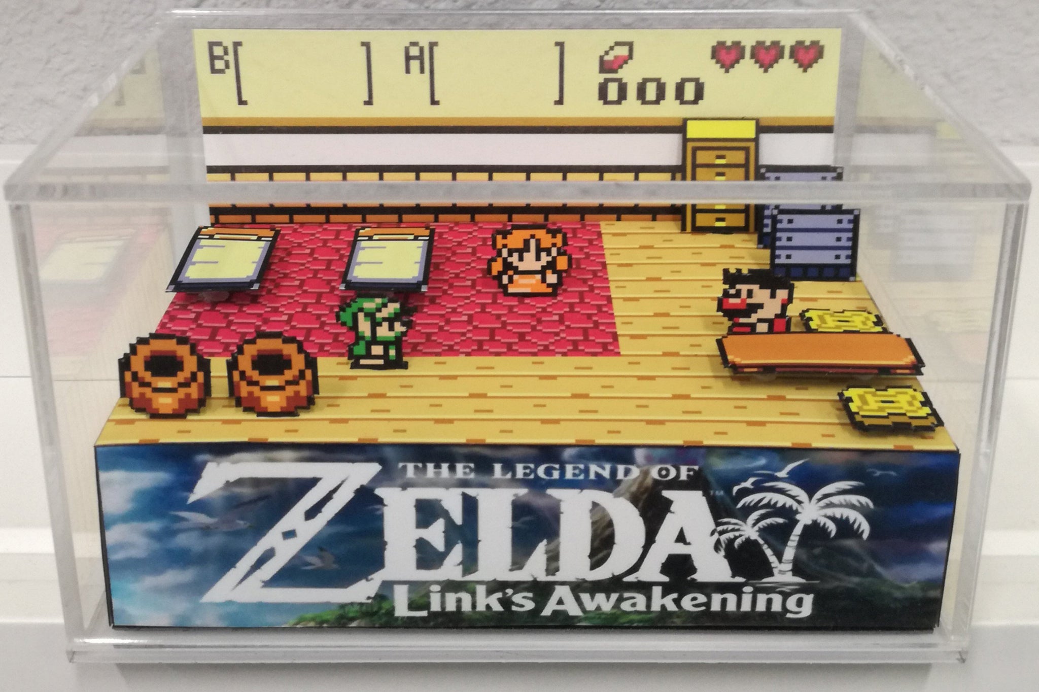 ZELDA LINK'S AWAKENING - Game Cube Diorama – Gamercubes