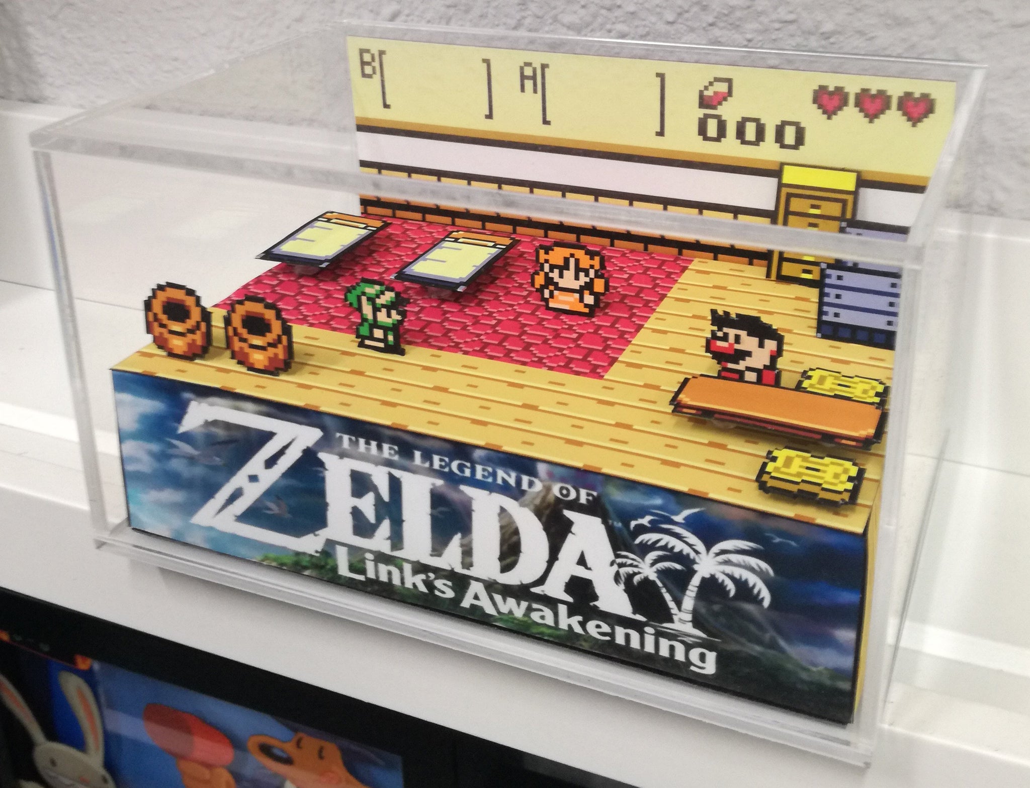 ZELDA LINK'S AWAKENING - Game Cube Diorama – Gamercubes