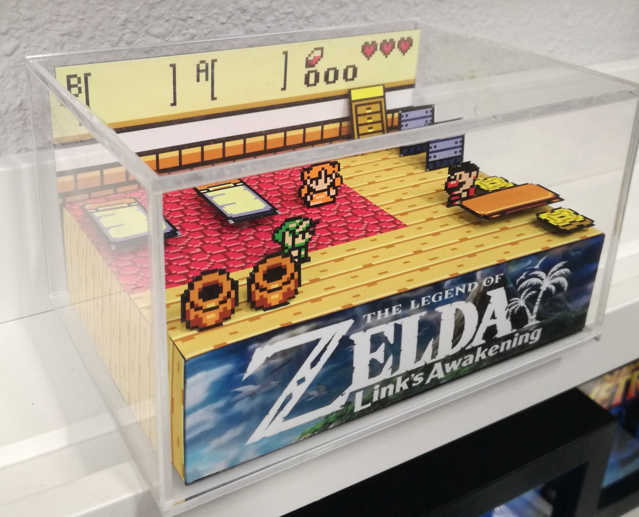 ZELDA LINK'S AWAKENING - Game Cube Diorama – Gamercubes