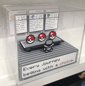 Pokemon Laboratory C Cubic Diorama