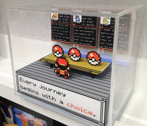 Pokemon Silver/Gold Laboratory B Cubic Diorama