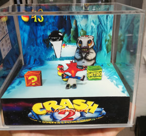 Crash Bandicoot 2 Cubic Diorama