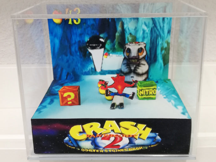 Crash Bandicoot 2 Cubic Diorama