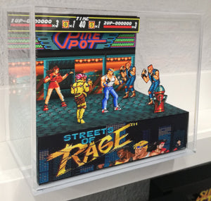 Streets of Rage Cubic Diorama