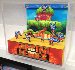 Gunstar Heroes Cubic Diorama