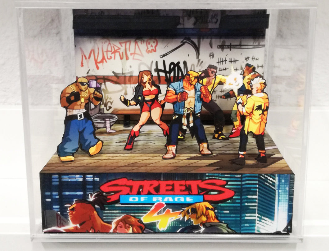 Streets of Rage 4 Cubic Diorama