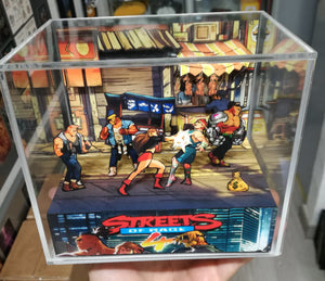 Streets of Rage 4 Chinatown Cubic Diorama