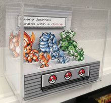 Load image into Gallery viewer, Pokemon Blue/Red Evolutions Cubic Diorama