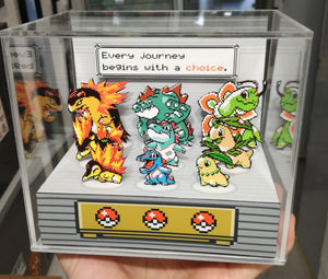 Pokemon Silver/Gold Evolutions Cubic Diorama