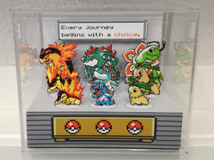 Pokemon Silver/Gold Evolutions Cubic Diorama