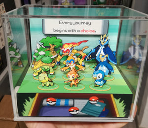 Pokemon Diamond/Pearl Evolutions Cubic Diorama