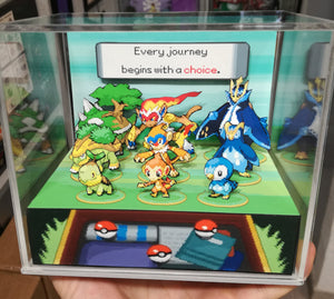 Pokemon Diamond/Pearl Evolutions Cubic Diorama