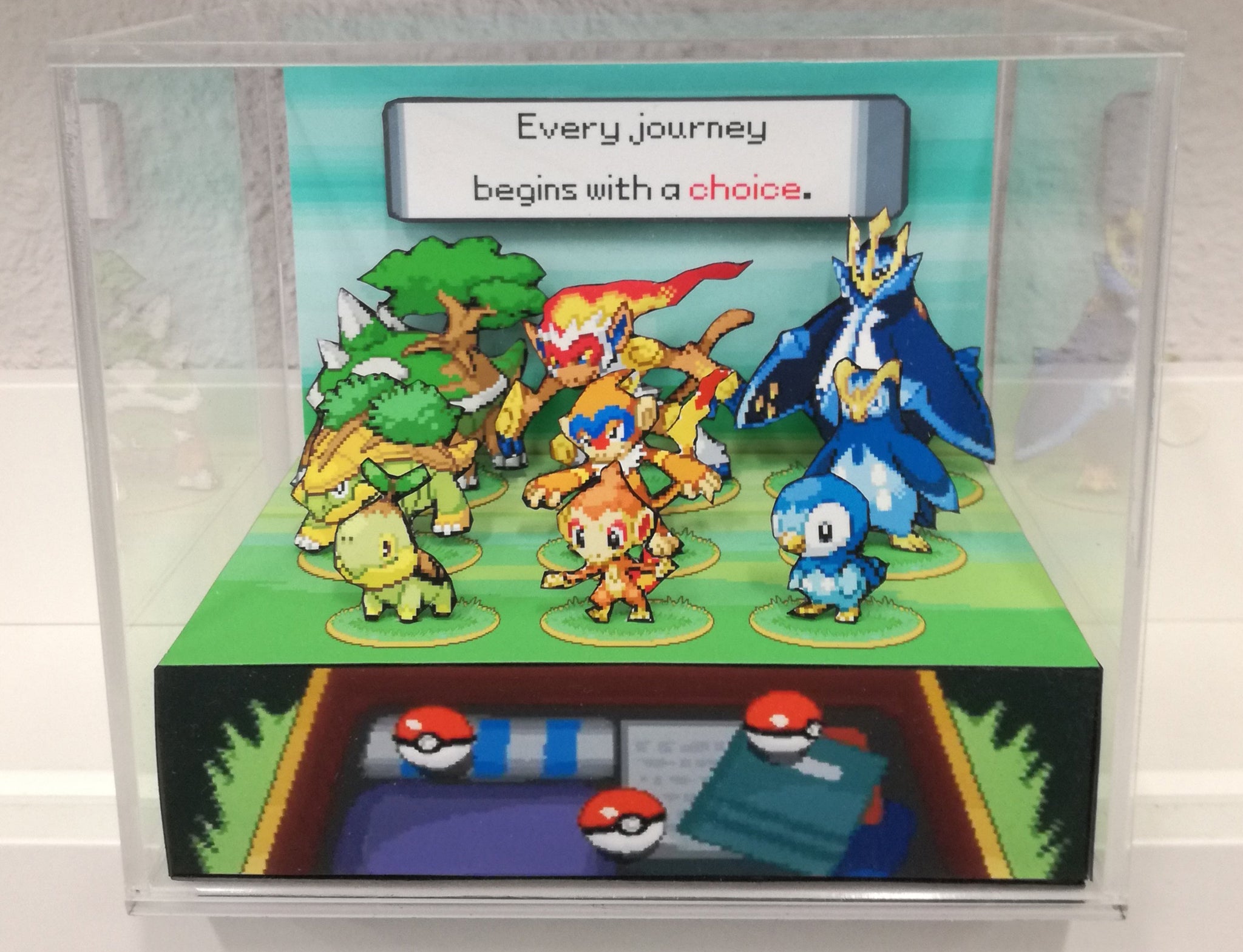 pokemon diamond starter evolutions
