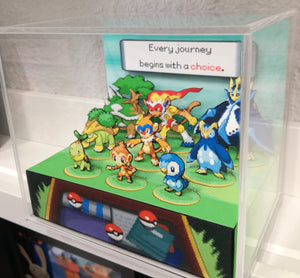 Pokemon Diamond/Pearl Evolutions Cubic Diorama