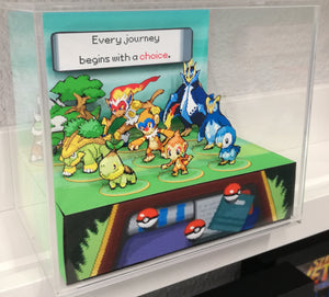 Pokemon Diamond/Pearl Evolutions Cubic Diorama