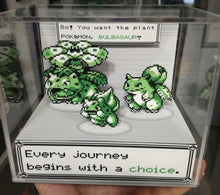 Load image into Gallery viewer, Pokemon Evolution Bulbasaur Cubic Diorama