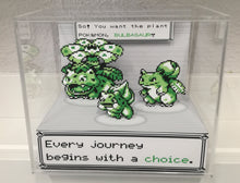 Load image into Gallery viewer, Pokemon Evolution Bulbasaur Cubic Diorama