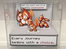 Load image into Gallery viewer, Pokemon Evolution Charmander Cubic Diorama