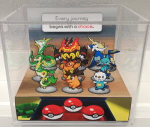 Pokemon White/Black Evolutions Cubic Diorama